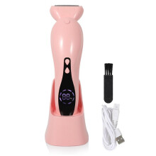 Elektrische Epilator voor Dames, Haartrimmer voor Lichaam en Oksels, Bikinilijn, Armen, Benen, Gezicht en Baard. Draagbaar en Pijnloos.
