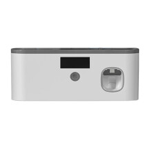 USB Rechargeable Toothbrush Disinfect Automatic Toothpaste Dispenser with 5 Slot Toothbrush Storage Box Rack