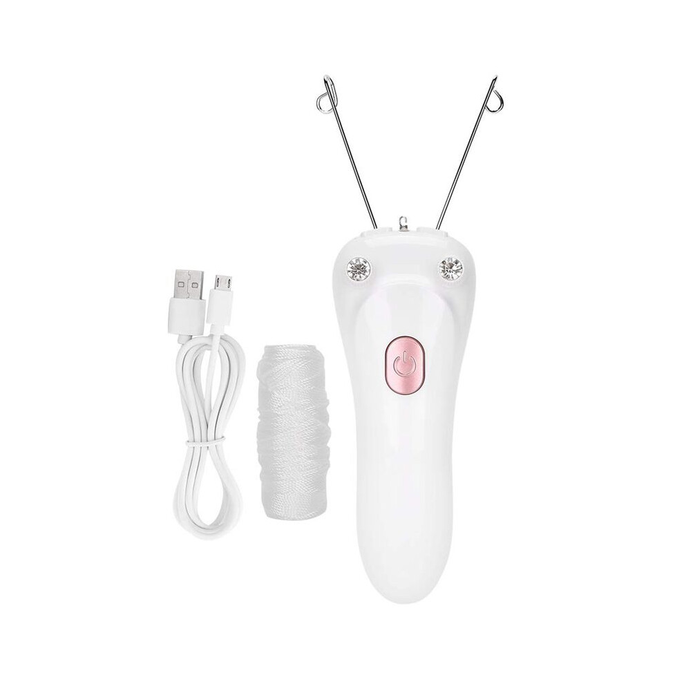 Hair Removal, Facial Hair Remover Eyebrow Threading Epilator Cotton Thread Depilation Machine Device for Women Girls