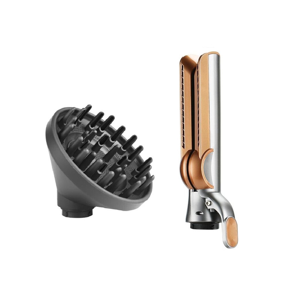 Melitt For Airwrap Styler Hs01 Hs05 Hs08 Diffuser & Straightener Attahcments For Smooth Hair Style And Hair Curling B