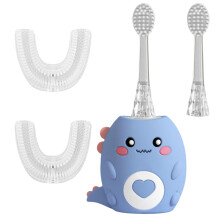 Kids U Shaped Electric Toothbrush, Multi-Mode High-Frequency Sonic Vibration Toothbrush, (2-12 Years Old)