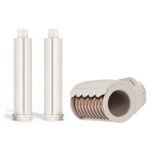 Auto-Wrap Hair Curling Barrels and Anti-Flying Nozzle for FlexStyle Hair Dryers Attachment for Straight Wavy Curly