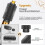 Round Volumizing Brush Attachment and Wave Curl Diffuser for  Airwrap HS01 HS05 HS08 Curling Iron Attachment A 3