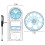 2 Pcs Multifunctional Geometric Ruler Plastic Circle Drawing Tool Drafting Templates Clear Graphic Design Tools 10