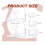 5 Pcs Router Templates for Woodworking Acrylic Templates Angled Curvy Tracing Stencils Guide Tools for Kitchen 7