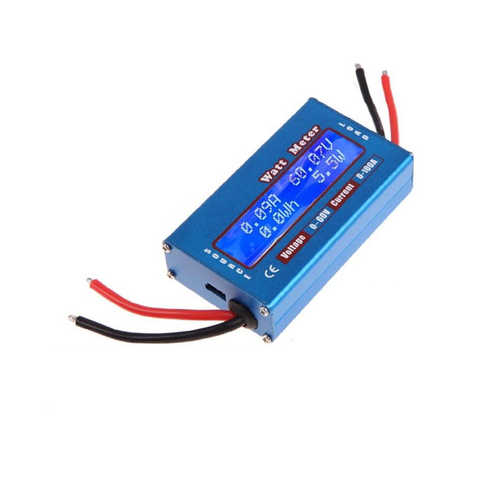 60V 100A Watt Meter Power Analyser Solar Wind Analyzer Lcd Digital Current Meter Power Analyser 4714239744623
