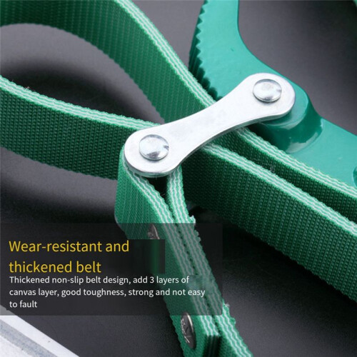 Chain Wrench Tool Adjustable Oil Filter Puller Strap Universal Ergonomic Handle Grip Wrench Chain Spanner B 1