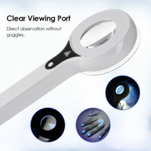 Woods Lamp Skin Analyzer for Skin UV Magnifying Beauty Facial Testing Wood Lamp Light Skin Analysis Detection Skin Care