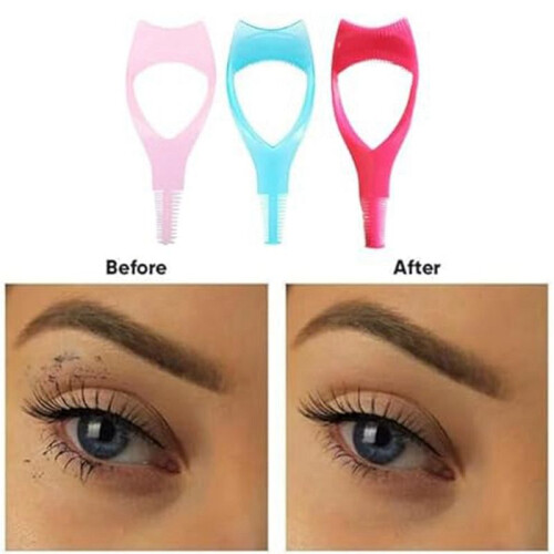 Eyelashes Tools Mascara Shield Applicator ,Eyelash Tool Upper Lower Eye Lash Mascara Guard Applicator 2