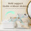 Cosmetics Storage Box Bigcapacity Plastic Desktop Storage Box Dustproof Lipstick Extra Storage Box with Lid, 5