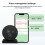 Tuya WIFI USB Rechargeable Temperature and Humidity Detector Home Baby's Room Hygrometer LCD Display IR Controller 8
