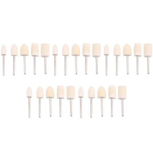 25pcs  Polishing Buffing Pad  Set Rotary Tools for  Accessories