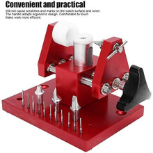 Watch Back Case Cover Opener,Watchmaker Repair Tool Set Watch Band Link Remover Adjuster Watch Setting Fitting Tool