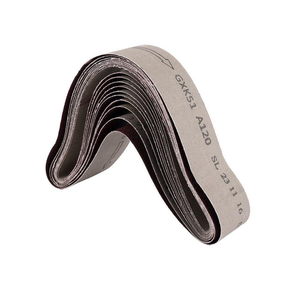10Pcs Sanding Belts For Grinding Polishing Mixed 60/ 120/ 150/ 240 Grit 50 X 686 Mm 4711520384933