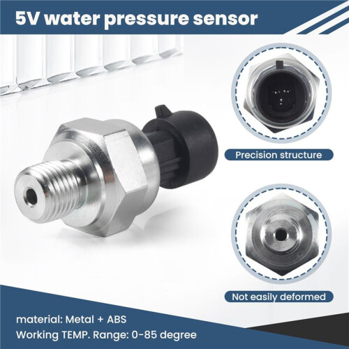 Druck Sensor Sensor 5V 0-1.2Mpa Kraftstoff Für Gas Wasser Luft 2