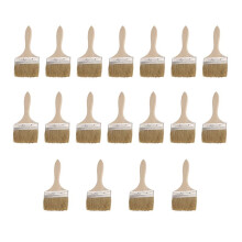 18 Stuks 4 Inch (89 mm) Verfkwasten en Chipverfkwasten voor Verfvlekken, Lakken, Lijm en Gesso