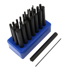 Hole Transfer Punch Set for Steel Ransfer Punch Set,28 Piece,Heat Treated Alloy Steel,3/32 Inch-1/2 Inch