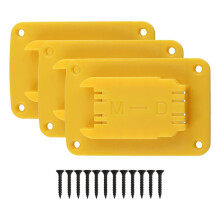 3 Stuks Gereedschapshouder voor 20V 12V Boormachine, Geschikt voor M18 Gereedschapshouderhanger (Geel Lot van 3)
