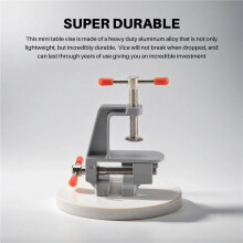 Grampo de Mesa PortáTil Pequeno Torno para Trabalho Pequeno Hobby JóIas DIY Artesanato Ferramenta de Reparo Mesa de Trabalho Torno Ferramenta