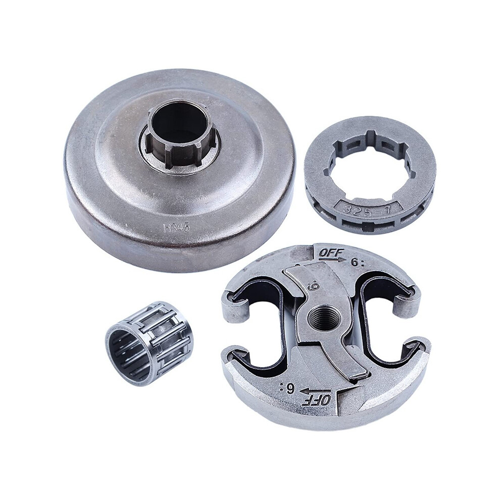 325 Inch-7T Clutch Drum Sprocket Rim Needle Bearing Set 350 346Xp 350 351 353 445 450 E Chainsaw 4713482075058