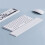 2pcs Desktop Storage Box Mechanical Keyboard Wrist Pad Hand Mouse Wrist Pad  Support Office Typing Wrist 4