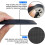 5 Inch Hook-&-Loop Sander Pad with Metal Backing for  Random Track Sander - Compatible with Models DWE6421,2Pack 1