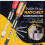 Push Pull Ratchet Screwdriver Set 5 in 1 Screwdriver Bit Set Sleeve Driver Bit-Holder Ratchet Socket Screw Kit Brown 2