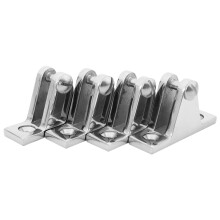 Ensemble de Quincaillerie Marine pour Raccords en Acier Inoxydable pour Bimini-Top à 4 Arceaux - Ensemble de 16 PièCes de Ss316 7/8 Po