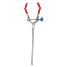 Labor Klemme 28 Cm 3 Zinken Finger Stil Gummibeschichteter Kopf Labor Klemme Multifunktionale Kondensator Becher VerläNgerung Klemme
