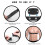 2pcs Heart Rate Chest Strap Replacement Strap Compatible with Jiaming Blackbird Heart Rate Chest Strap 2