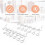 2 Pcs Screwdriver Holder Pegboard Multi-Tool Holder Accessory Pegboard Accessories Multi-Ring Tool Holder for Pegboard 1