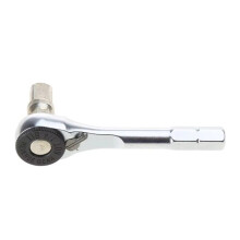 1/4 Inch Ratchet Wrench 6.35mm Hex Torque Wrenches EDC-Tool Wrench Quick Socket Wrench