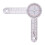3-Piece Goniometer 6/8/12 Inch Occupational Therapy Protractor Tool Measuring Angle Ruler 360 Degree Universal 2