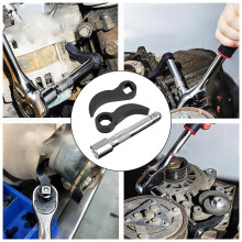 3 Pcs Adapter- Tool,Pry Bar Wrench Adaptor- Fits 1/2Inch Drive Ratchets Half Shaft Removal Tool C