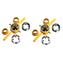 2 Sets Tap Wrench of Water Pipe Die Plastic Pipe Set Manual Easy Threading Tap Wrench