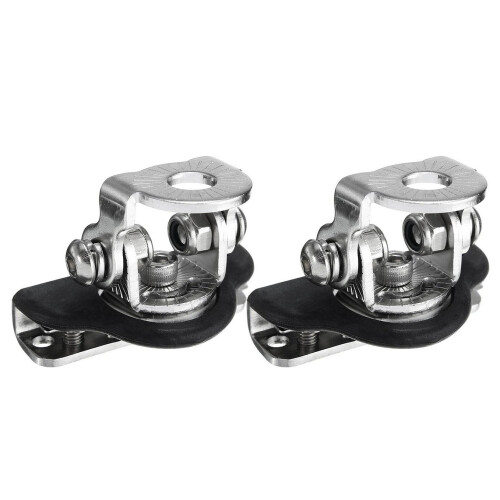 Universal 2X A Pillar Hood Led Work Light Bar Mount Bracket Clamp Holder Offroad 1