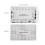 12pcs Plastics Caliper Guitar Chord Caliper Card Measuring Tool 6