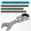 Short Handle Ratchet Wrench with Movable ,Quick Dual-Purpose Open End Wrench,Hardware Tool, Labor-Saving Wrench 19mm 7