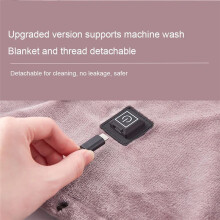 Heated Electric Blanket WarmUp Blanket 3 Heating Levels 39 X 31 Inch Warming Mat Fast Heating Warming Blanket for Home
