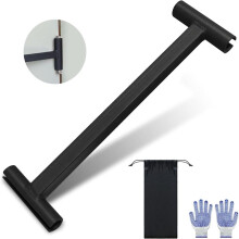 Door Hinge Adjustment Tool, Long Handle Hinge Bender Wrench for .134 Gauge Commercial Door Quick and Efficient Solutions