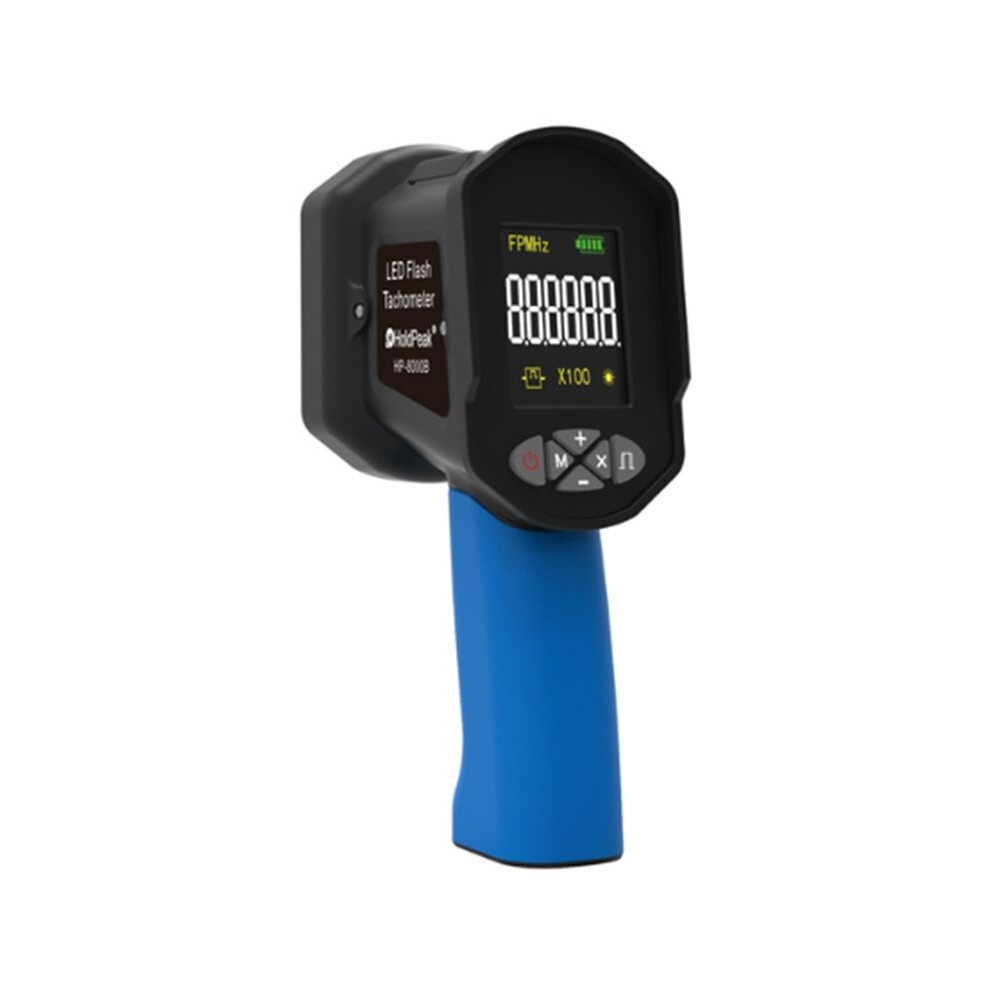 Digital Handheld Stroboscope 60-99999 Fpm Non Contact Strobe Tachomete High Accuracy 0.001% Led Flash Tachometer 6031769626617