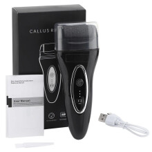 Electric Pedicure Foot File Rechargeable Foot Hard Dry Dead Cuticle Skin Remover Pedicure Care Tools Black