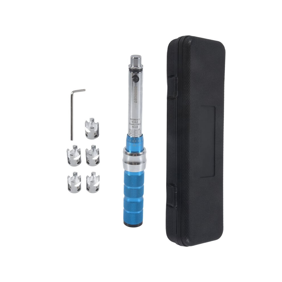 Spoke Torque Wrench, 2-10 Nm Motorcycle Spoke Wrench Set, Steel Torque Wheel Spoke Spanner With Storage Box, 5.0-6.8Mm 6032294790248