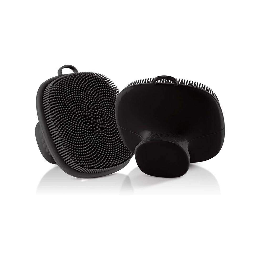 2PCS Face Scrubber Silicone Face Scrubber for Men Facial Cleansing Brush Silicone Face Wash Brush for Cleansing