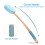 Lotion Applicator for Back, Feet, 4 Replaceable Pads with Long Handle, Back Sunscreen Applicator , Apply Cream Medicine 6
