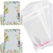 Necklace Display Cards Earring Display Cards Sets Earring Packing Holder Cards Jewelry Packing for Earring Necklace A
