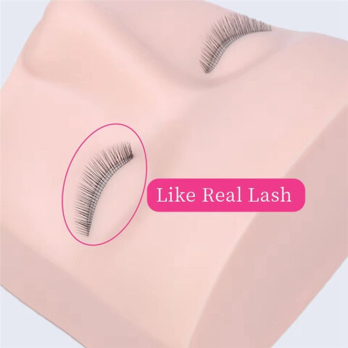 3 Layers Lashes Mannequin  for Practice Lash Makeup Tool Extensions Eyelashes Grafting Training Tool Makeup Practice 1