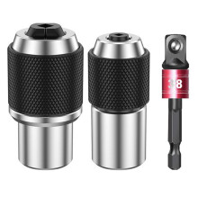 2Pcs Tap Socket Ratchet Tap Wrench 3/8 Inch Drive Hand Tool 6-1/4inch 1/4inch-1/2inch Tap Extractor Tool Set