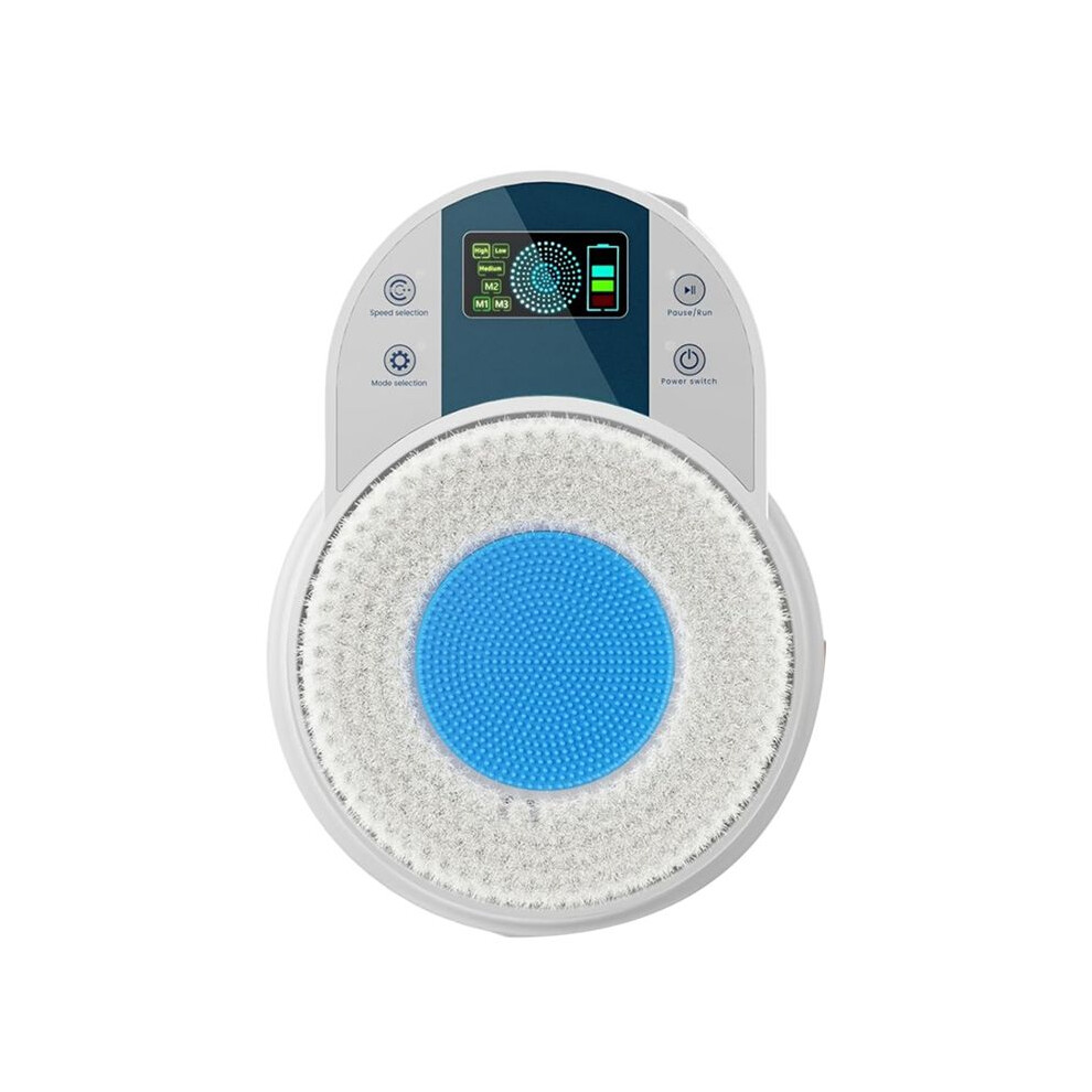 Back Scrubber for Shower,Body Scrubber,Wall-Mounted Electric Back Scrubber,Deep Clean Shower Scrubber with  EU Plug