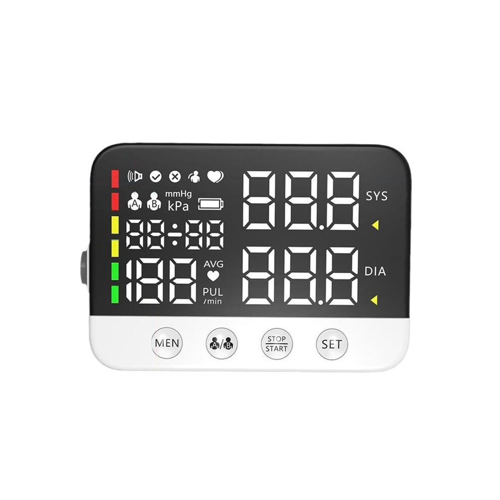 Jojomino Upper Arm Cuff Blood Pressure Monitor Electronic Digital Sphygmomanometer Medical Bp Monitors Tensiometer